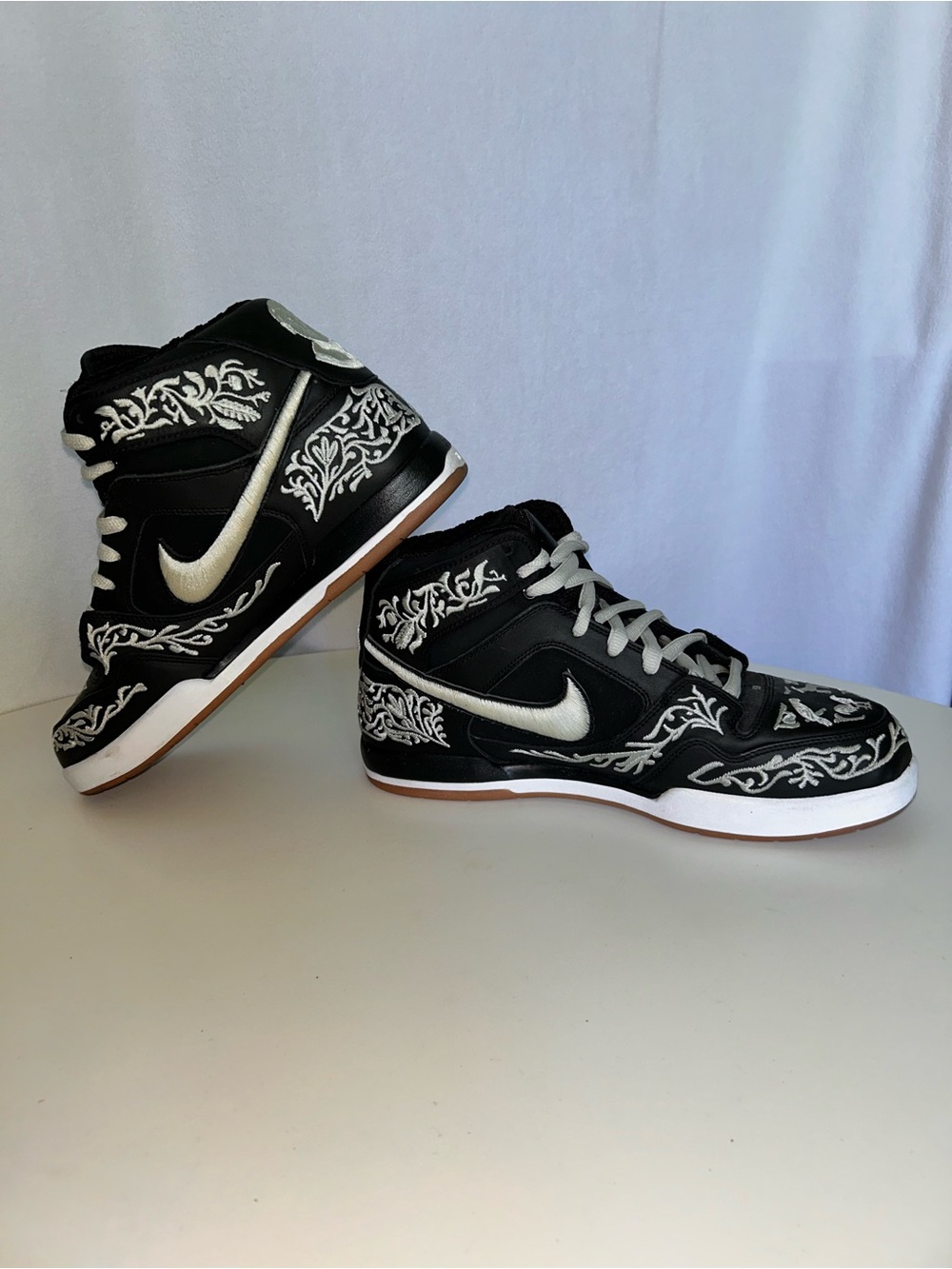 Nike SB Bo Rod P Rod QS Travis High-Top Sneakers Embroidered - Picture 8 of 9